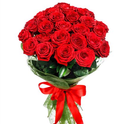 The 25 Red Roses Bouquet